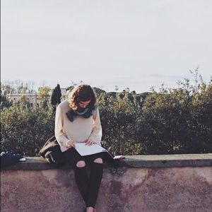 Tall skinny jeans distressed knee